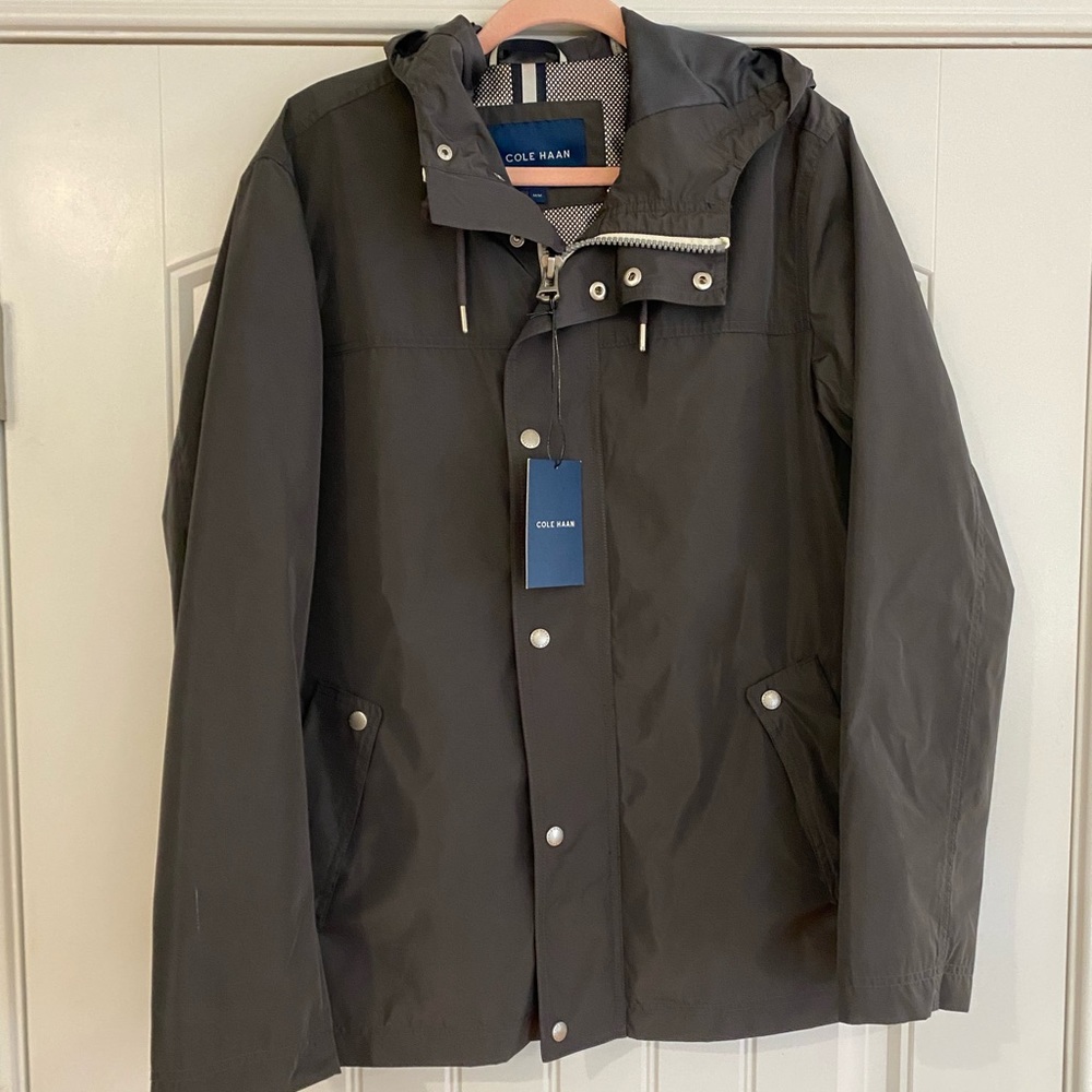 Cole Haan Mountain Button Front Jacket